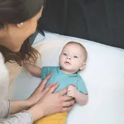 Joie - patut pliant cu 2 niveluri allura 120 cm, black ink bbbp1028kablk000