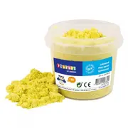 Nisip senzorial modelabil galben lamaie play sand 1 kg playbox pb2472016 - okepb2472016