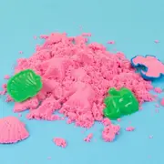 Nisip senzorial modelabil roz play sand 1 kg playbox pb2472019 - okepb2472019