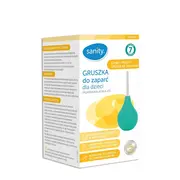 Para Sanity nr. 7 pentru irigare intestinala, din cauciuc, pentru copii 1 - 3 ani, Verde BITparaSanity7