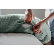 Perna gravida Beaba Big Flopsy 170 cm Fleur de Coton Sage Green