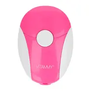Pieptene electric cu LED Vitammy Ufo, exterminator de paduchi, Roz BITVitammyUfoRoz