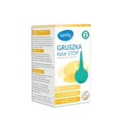 Pompa piriforma Sanity Stop nr.2, nas si urechi, pentru copii 0 - 6 luni, Verde BITpompaSanityStop2