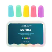 Set 5 perechi dopuri de urechi Vitammy Senna, pentru reducerea zgomotului, confortabil, eficient, Multicolor BITVitammySena