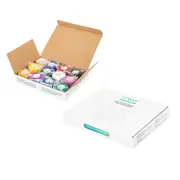 Set bandaje elastice autoadezive Vitammy Autoband, tehnologie cu microfibre, fara lipici, rezistent la apa, 2.5 x 450 cm, 12 bucati multicolore BITSetVitammyAutoband2.5