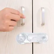 Set blocatoare siguranta copii pentru sertare, dulapuri si usi 9 buc