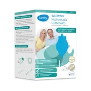 Set enteroclisma Sanity Hydroterapia Standard pentru irigare vaginala si intestinala, capacitate 2 l, Bleu BIThydroterapiastd