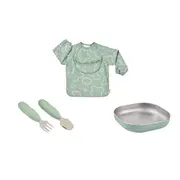 Set masa cadou Beaba First Meal Sage Green