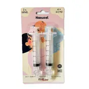 Set seringi pentru lavaj nazal RedLine Nasucel, pentru curatarea si hidratarea cailor nazale, 2 x 10 ml, 4 luni+ BITRedLineNasucel