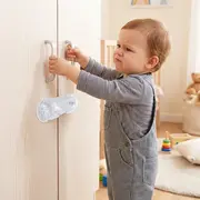 Set siguranta copii transparent pentru colturi, muchii si dulapuri 12 buc