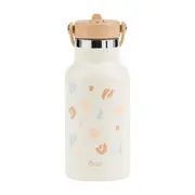 Babymoov - sticla termoizolanta din inox little explorer animal print ivory bbba005010