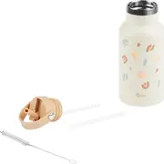 Babymoov - sticla termoizolanta din inox little explorer animal print ivory bbba005010