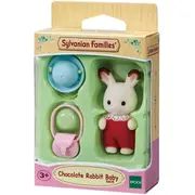 Figurine sylvanian families - bebe iepuras chocolate sf5405
