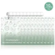 Pungi alimentare reutilizabile Momcozy 150 ml set 10 buc