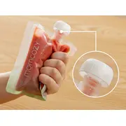 Pungi alimentare reutilizabile Momcozy 200 ml set 10 buc