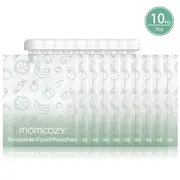 Pungi alimentare reutilizabile Momcozy 200 ml set 10 buc