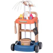 Set jucarie Chipolino Cleaning Cart cu 35 accesorii HUBDIPK002431CC