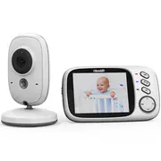 Video monitor Chipolino Polaris silver HUBVIBEFP241SI