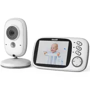 Video monitor Chipolino Polaris silver HUBVIBEFP241SI