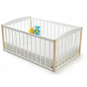 Saltea Bebe 80 x 90 DualNest 8 cm in 3 straturi si husa din Jacquard Deluxe