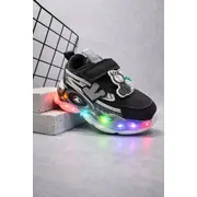 Adidasi cu luminite blacky adt-31