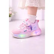 Adidasi cu luminite pentru fetite super cute doll adt-19-1