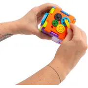 Jucarie antistres - super cubul senzorial