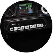 Masinuta electrica Chipolino Toyota FJ Cruiser cu roti EVA black HUBELJTFJ251BK