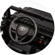Masinuta electrica Chipolino Toyota FJ Cruiser cu roti EVA black HUBELJTFJ251BK