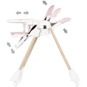 Scaun de masa Chipolino Candy Shop powder pink HUBSTHCS02606PP
