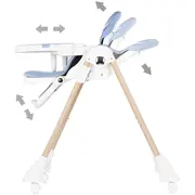 Scaun de masa Chipolino Candy Shop sky blue HUBSTHCS02605SK