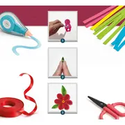 Set creativ kids art - decoratiuni din hartie