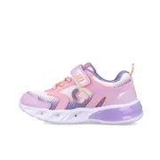 Sneakers cu luminite garvalin 252828, mov 252828-d-26