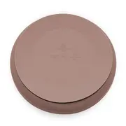 Farfurie, Petite&Mars, Take&Match, Din silicon, Cu ventuza, Fara BPA, Adecvata pentru masina de spalat vase si microunde, Nu absoarbe mirosuri, 6 luni+, 400 ml, Velvet Latte, Maro pudrat BYN708769