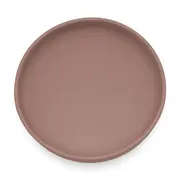 Farfurie, Petite&Mars, Take&Match, Din silicon, Cu ventuza, Fara BPA, Adecvata pentru masina de spalat vase si microunde, Nu absoarbe mirosuri, 6 luni+, 400 ml, Velvet Latte, Maro pudrat BYN708769