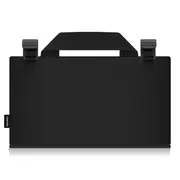 Organizator multifunctional, Lionelo, Sidepocket M, 43x15x23 cm, 3 compartimente, Universal, Constructie ranforsata, Negru BYNLO-SIDEPOCKET_MEDIUM_BLACK