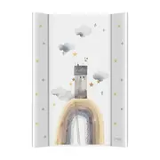 Saltea de infasat, Ceba Baby, Moale, 70 x 50 cm, Suprafata impermeabila, Pentru comode de infasat sau suprafete plane, Fara ftalati, 0 luni+, Rainbow Home BYNAGS-102-000-816