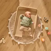 Saltea de infasat, Lionelo, Megs, Moale, Utilizabil si fara husa, Impermeabila, Design ergonomic, 70x49 cm, Fara BPA, Conform cu standardul de securitate EN71-3, 0 luni+, Gri BYNLO-MEGS_GREY_DOVE