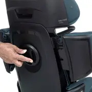 Scaun auto, Be Cool, Foldy, I-Size, Cu sistem isofix, Pliabil, 100-150 cm, 4-12 ani, Conform cu standardul european de securitate ECE R129, Antracit BYN8420421090503