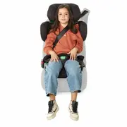 Scaun auto, Be Cool, Foldy, I-Size, Cu sistem isofix, Pliabil, 100-150 cm, 4-12 ani, Conform cu standardul european de securitate ECE R129, Antracit BYN8420421090503