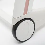 Scaun de masa, New Baby, Muka, Pliabil, Pana la 15 kg, Reglabil pe inaltime in 5 trepte, Reglare suport pentru picioare in 3 trepte, 6-36 luni, Dusty Pink BYN52927