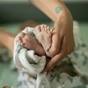 Set 2 scutece, Petite&Mars, Misty, Din muselina de bambus, Hipoalergenice, Dimensiuni mari, 120 x 120 cm, Certificate Oeko Tex Standard 100, Lama Vibes BYN417365