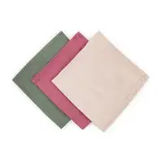 Set 3 scutece, Petite&Mars, Moussy, Din muselina de bambus, Hipoalergenice, 68 x 68 cm, Certificate Oeko Tex Standard 100, Botanic Tones BYN415369