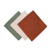 Set 3 scutece, Petite&Mars, Moussy, Din muselina de bambus, Hipoalergenice, 68 x 68 cm, Certificate Oeko Tex Standard 100, Earth Tones BYN415370