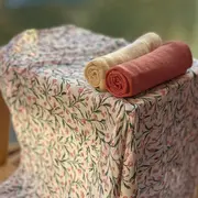 Set 3 scutece, Petite&Mars, Moussy, Din muselina de bambus, Hipoalergenice, 68 x 68 cm, Certificate Oeko Tex Standard 100, Forest Fox BYN415366