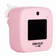 Aparat foto copii cu printare instant, Free2Play, Camere duale fata-spate, Cadre distractive, Cu 6 filtre, Unicorn BYN86892