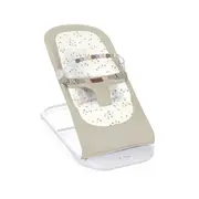 Balansoar, Jane, Baluu, Pliabil, Cu bara de jucarii si spatar reglabil in 3 pozitii, Conform cu standardul european de siguranta EN 12790:2023, Iris BYN8420421087718