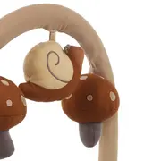 Balansoar, Jane, Fold, Pliabil, Bara de jucarii si spatar reglabil, Conform cu standardul european de siguranta EN 12790:2023, Sesame BYN8420421092514