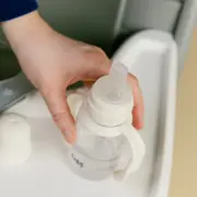 Bibs - set biberon tip sippy cup pp 150 ml cu cioc din silicon și sistem antipicurare, ivory bbb50211216