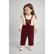 Costumas bluza cu salopeta pentru bebelusi - minicayzen b1130-1